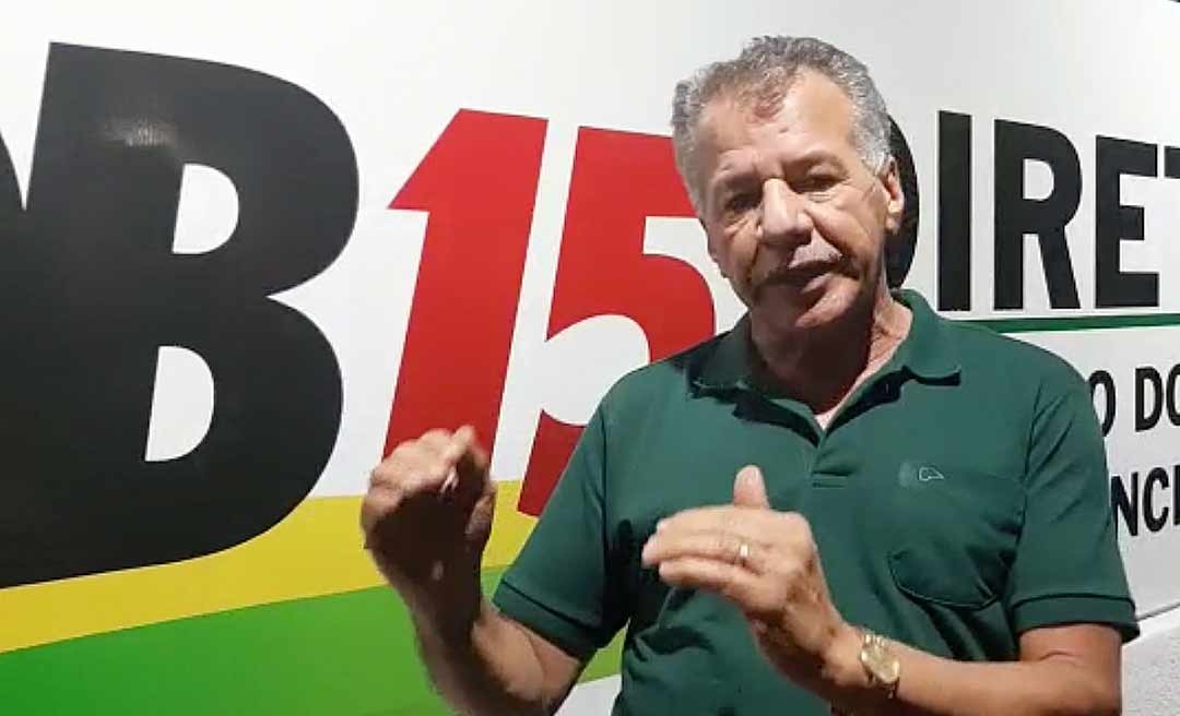 “Tudo resolvido. A luta continua”, diz Vagner Sales ao explicar caso dos jabutis 